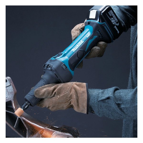 Makita 18V Li-ion Cordless Long Nose Die Grinder - Tool Only 