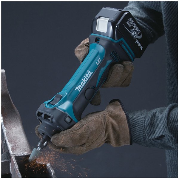 Makita 18V Li-ion Cordless Short Nose Die Grinder - Tool Only 