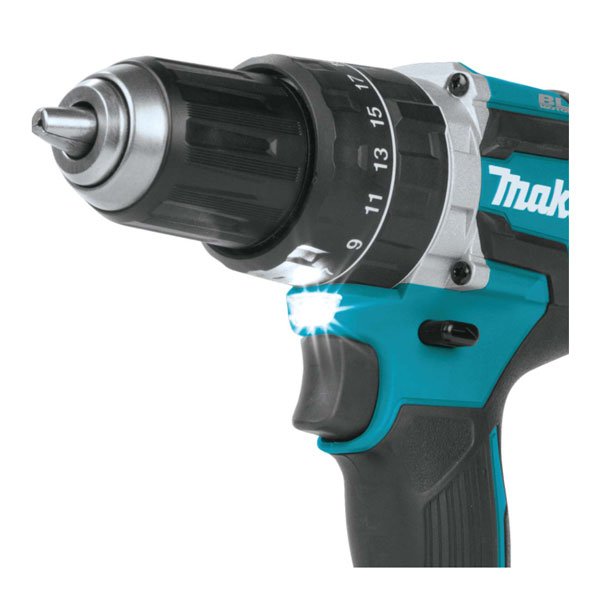 Makita 18V Mobile Brushless Heavy Duty Compact Hammer Driver Drill - Tool Only