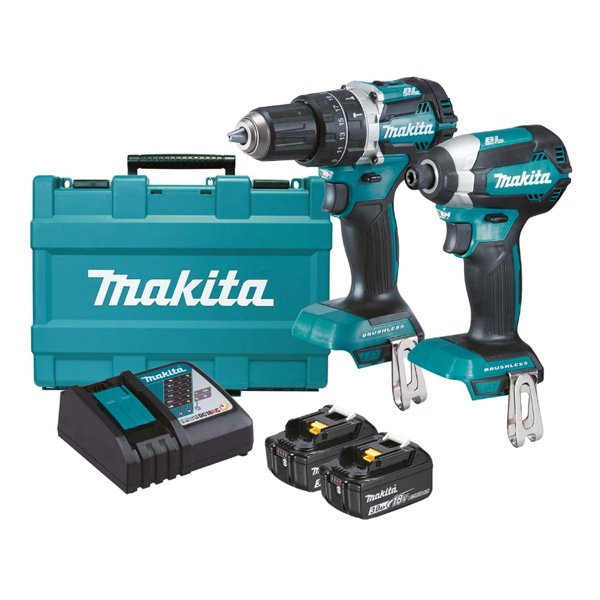 Makita DLX2180X 18V Mobile Brushless 2 Piece Combo Kit