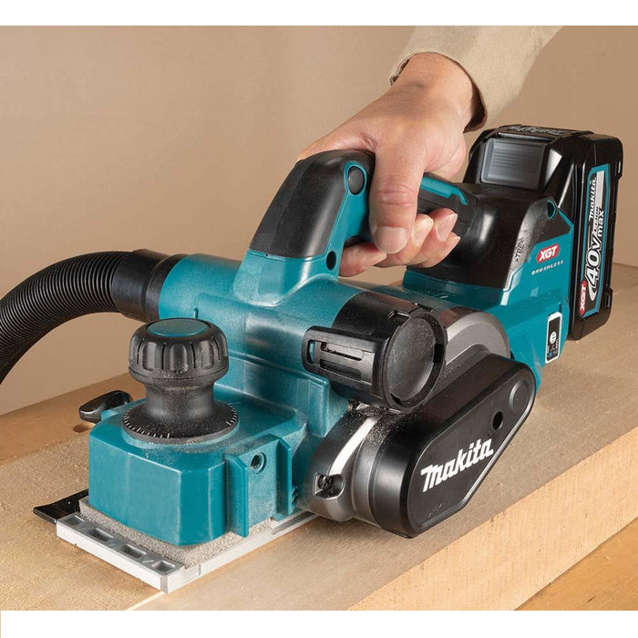 Makita 40V Max Brushless 82mm Planer - Tool Only