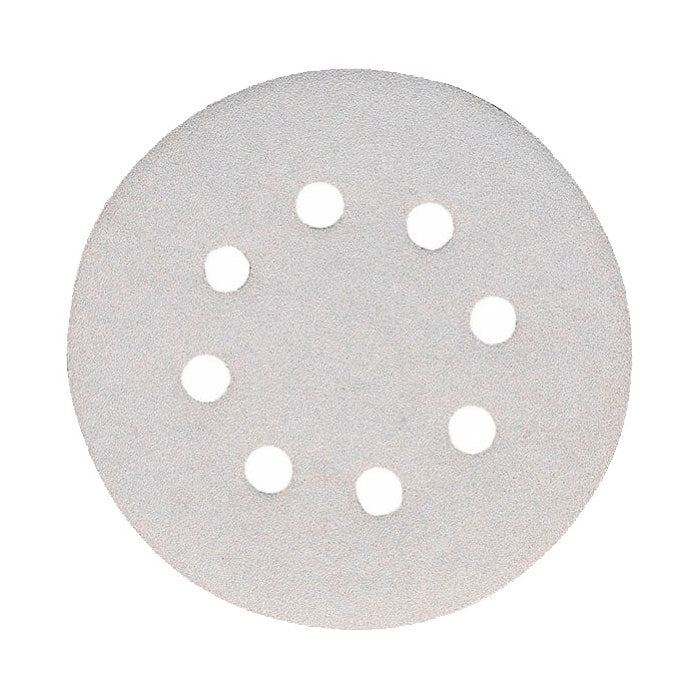 Makita Sanding Disc White 125mm/120# Punched, 10pk