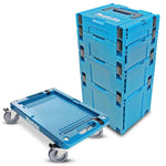 Makita MAKPAC Case 1-4 Set with Platform Trolley