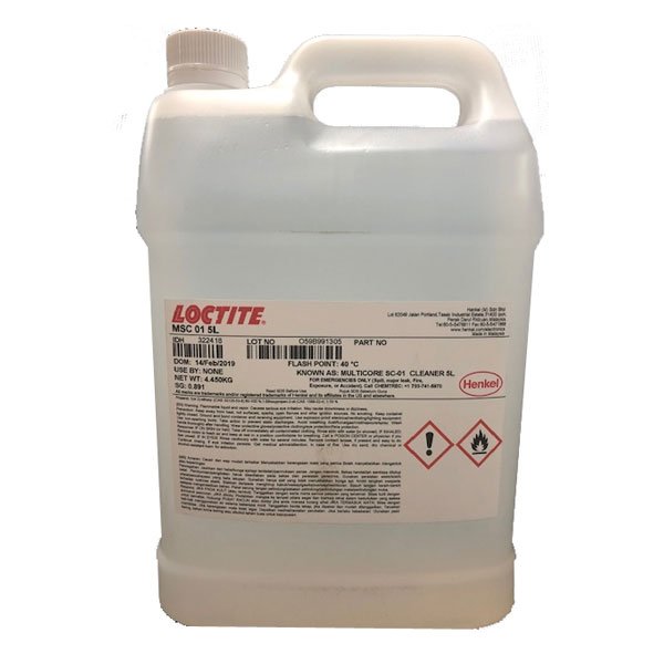 Multicore Stencil Cleaner (Loctite SC01) - 5 Litre