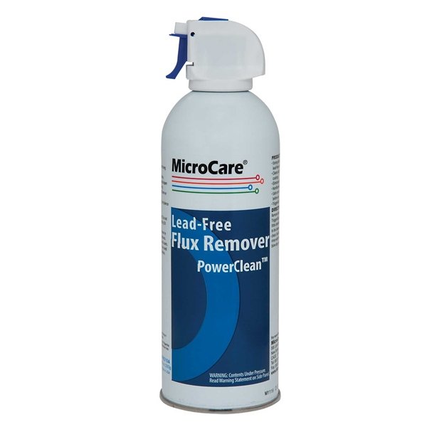MicroCare Lead-Free Flux Remover-PowerClean MCC-PW210A 10.5 oz. Aerosol ...