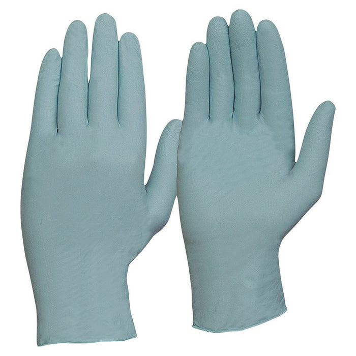Pro Choice Safety Disposable Blue Nitrile Powder Free Gloves Small, Box of 100