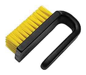 MekTech Dissipative Nylon Brush, Curved Handle 75x38mm