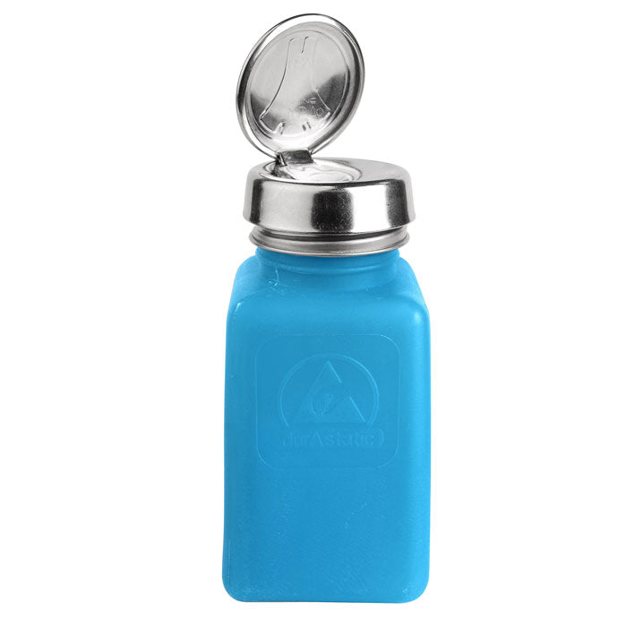 Menda 6oz One-Touch Blue Dissipative ESD Bottle