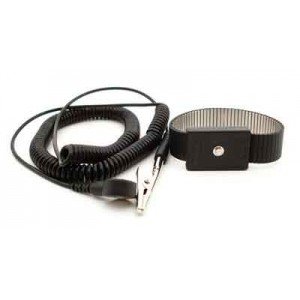 Metal Wrist Strap and 6ft Cord 4mm Snap