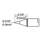 Metcal Cartridge Conical 0.4mm (0.016 In)
