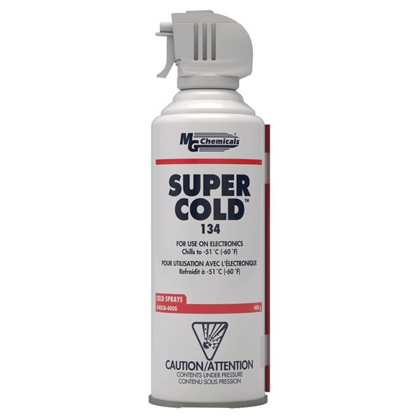 MG Chemicals 403A Super Cold 134, 400g Freezer Spray