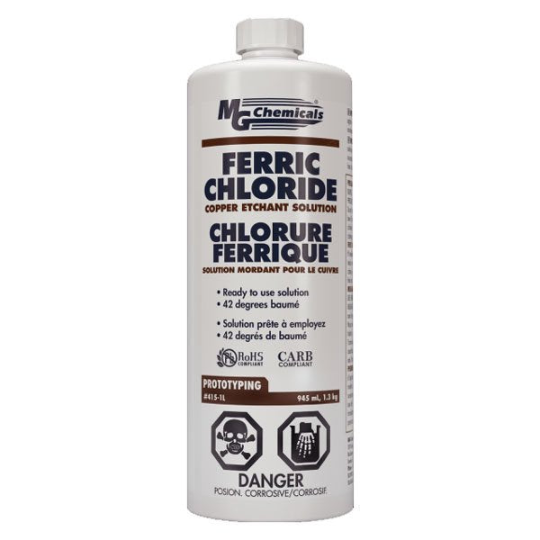 MG Chemicals 415 Ferric Chloride, 945 ml
