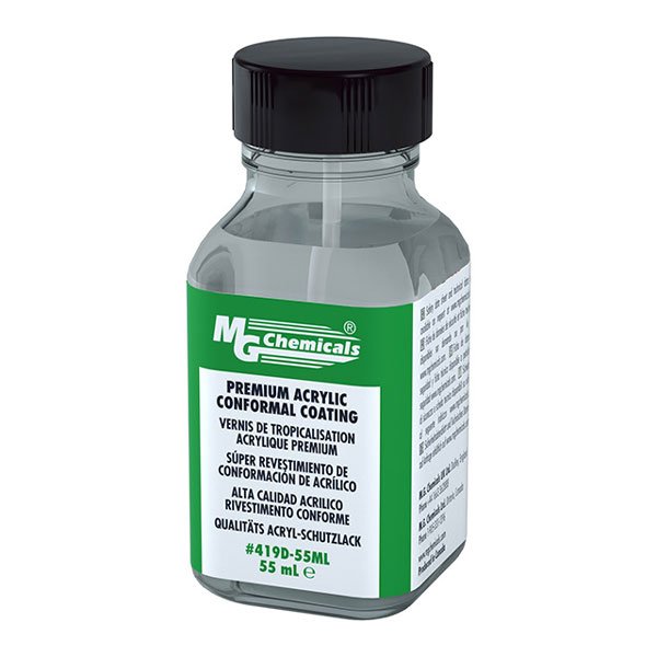 MG Chemicals 419D Premium Acrylic Conformal Coating, 55ml