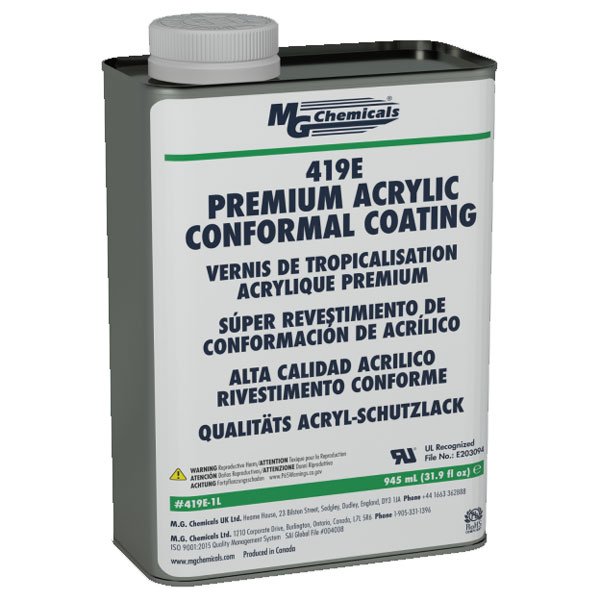 MG Chemicals Premium Acrylic Conformal Coating 945 mL