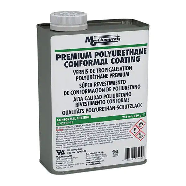 MG Chemicals 4223F Premium Polyurethane Conformal Coating, 1L
