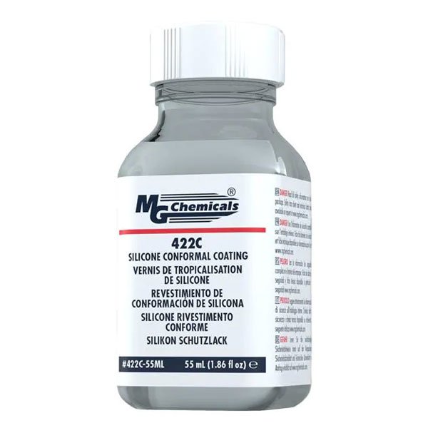 MG Chemicals 422C Silicone Conformal Coating, 55ml