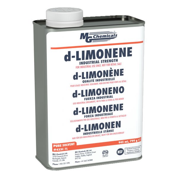 MG Chemicals D-Limonene, Industrial Strength, 1L