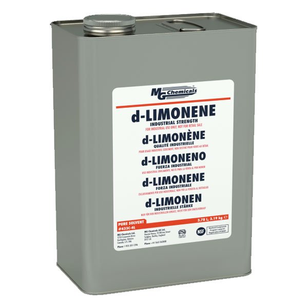 MG Chemicals D-Limonene, Industrial Strength, 4L