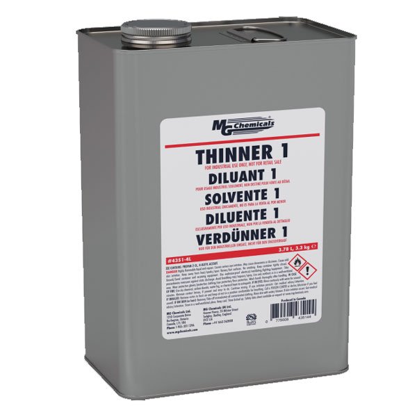 MG Chemicals Thinner 1, 3.78L