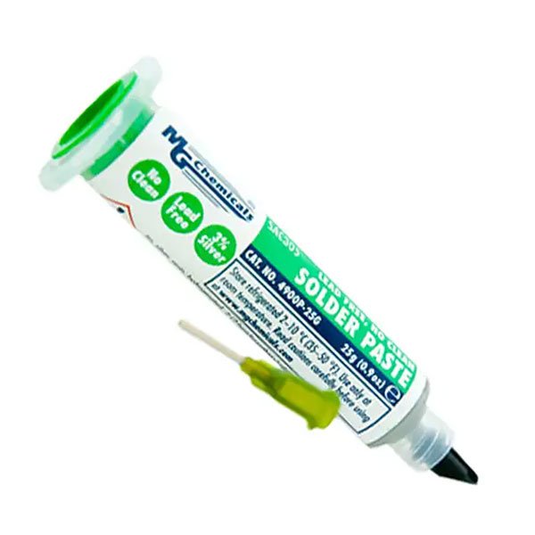 MG Chemicals SAC305 Lead Free No Clean Solder Paste, 25g