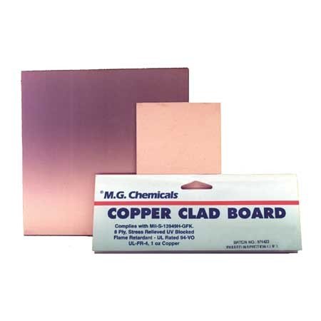 MG Chemicals Single Sided Copper Clad Board, 1/16