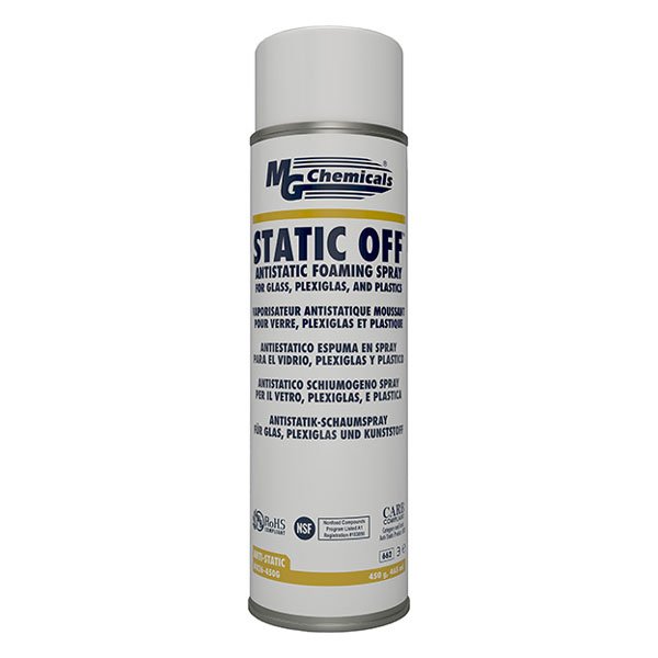 MG Static Off Antistatic Foaming Spray, 450g