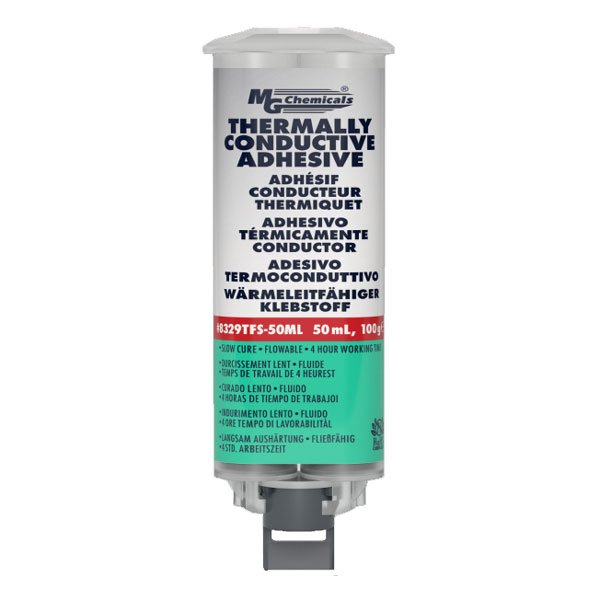 MG Chemicals Slow Cure Thermally Conductive Adhesive, Flowable, 45mL