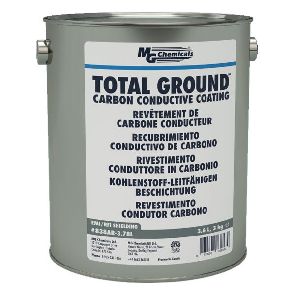 MG Chemicals 838AR-900ML, Total Ground, Carbon Conductive Paint