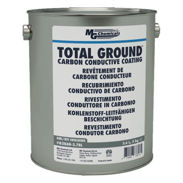 MG Chemicals Total Ground Carbon Conductive Coating, 3.6L