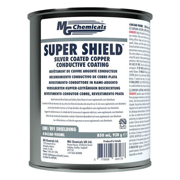 MG Chemicals Super Shield™ Silver Coated Copper Conductive Coating, 850ml