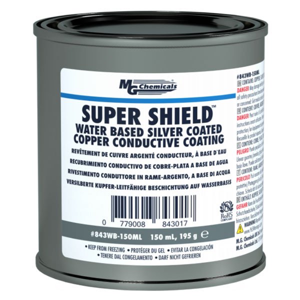 MG Chemicals Super Shield Water Based Silver Coated Copper Conductive Coating 150ML