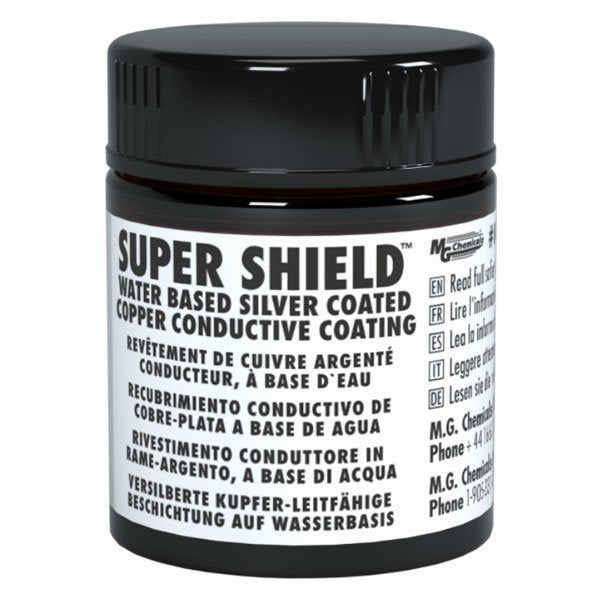 MG Chemicals Super Shield Water Based Silver Coated Copper Conductive Coating, 12ml