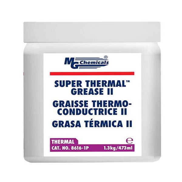 MG Chemicals Super Thermal Grease II, High Thermal Conductivity 1 Pint / 483ml