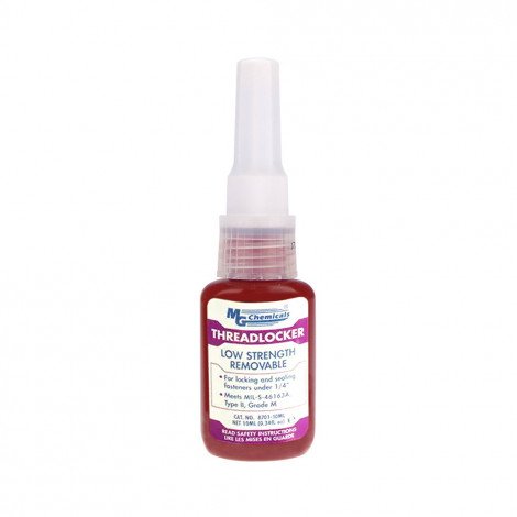 MG Chemicals Threadlocker, Low Strength, Removable 10ML