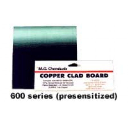 MG Chemicals Positive Presensitized Single Sided Copper Clad Board, 1/16