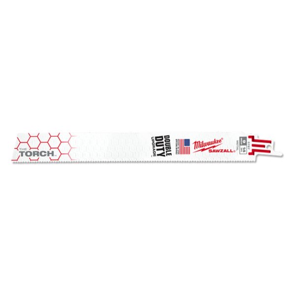 Milwaukee 230mm 14 TPI THE TORCHâ„¢ SAWZALLâ„¢ Blades, 5pk