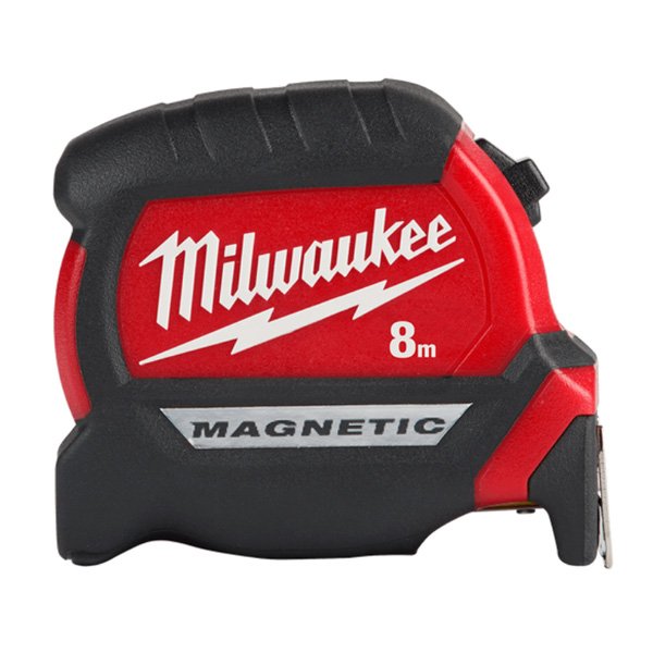 Milwaukee 8m Compact Magnetic Tape Measure
