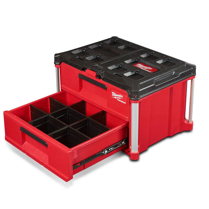 Milwaukee PACKOUT® 2-Drawer Tool Box