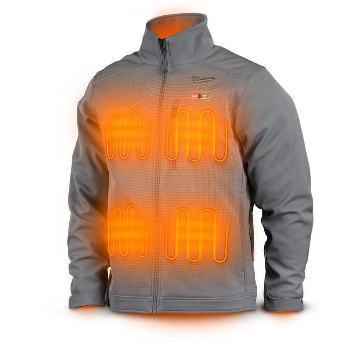 Milwaukee M12 Heated Toughshell Jacket (Grey)