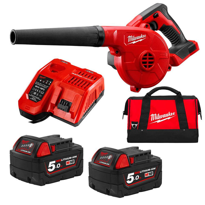 Milwaukee M18™ Compact Blower Kit (2x 5.0Ah)