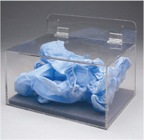 Brady Miscellaneous Clear Dispenser, H241 x W292 x 241mm Diameter, Acrylic, Clear