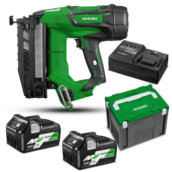 Hikoki 18V Brushless C Series 65mm Finish Nailer Kit