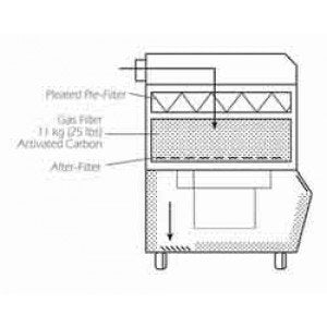 Metcal Filter pleated 60 Percent, 14.5 x 16.5 x 2