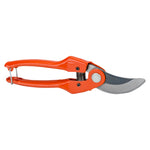 Bahco Bypass Secateurs with Pressed Steel Handle & Straight Cutting Head