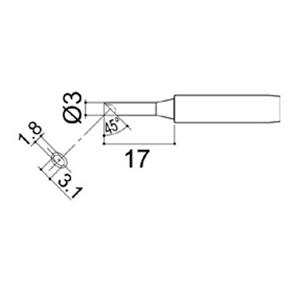 Solder Tip To Suit Hakko