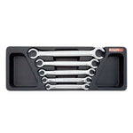 Toptul 5pc Flare Nut Wrench Set