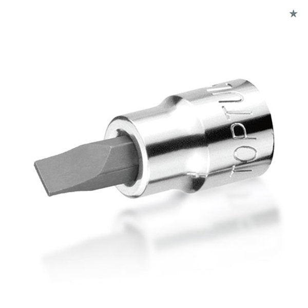 Toptul Slotted Bit Socket 3/8in Dr. x 8mm