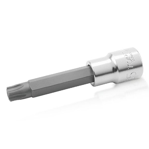 Toptul Pentacle Bit Socket Extra Long 1/2in Dr. x T55 x 100mm