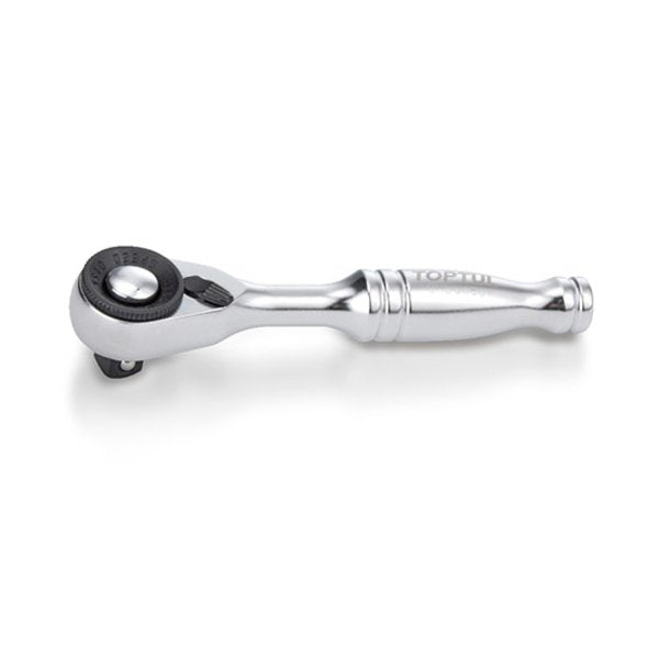 Toptul 1/4in Dr. 60T Mini Reversible Ratchet Handle with Quick Release