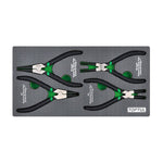 Toptul 4pc Retaining Ring Pliers Set Black Phosphate (Modular Insert Tray System)